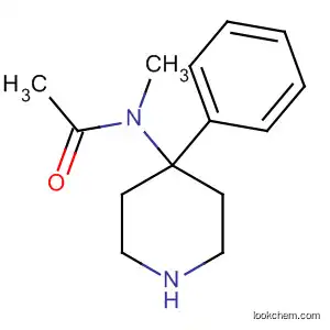 Molecular Structure of 172733-87-8 (Acetamide, N-methyl-N-(4-phenyl-4-piperidinyl)-)