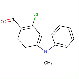 4-chloro-9-methyl-1,2-dihydrocarbazole-3-carbaldehyde