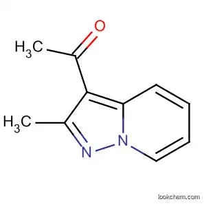 Molecular Structure of 17408-29-6 (3-Acetyl-2-methylpyrazolo[1,5-a]pyridine)