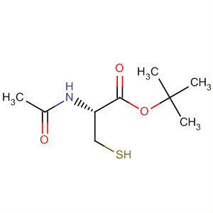 Molecular Structure of 178432-67-2 (L-Cysteine, N-acetyl-, 1,1-dimethylethyl ester)