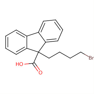 9H-Fluorene-9-carboxylicacid,9-(4-bromobutyl)-
