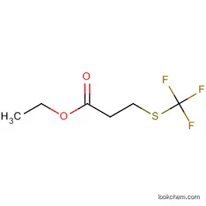 Propanoic acid, 3-[(trifluoromethyl)thio]-, ethyl ester
