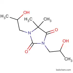 Molecular Structure of 29810-24-0 (1,3-Bis(2-hydroxypropyl)-5,5-dimethyl-2,4-imidazolidinedione)