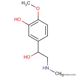 Molecular Structure of 29866-04-4 (3-HYDROXY-4-METHOXY-N-METHYLPHENETHANOLAMINE)