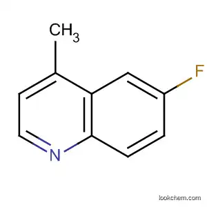 Molecular Structure of 31598-65-9 (Quinoline, 6-fluoro-4-methyl-)