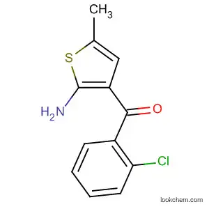Molecular Structure of 50508-57-1 (2-Amino-3-chlorobenzoyl-5-methylthiophene)