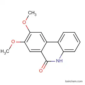 Molecular Structure of 50879-53-3 (6(5H)-Phenanthridinone, 8,9-dimethoxy-)