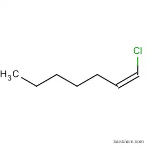 Molecular Structure of 53268-66-9 (1-Heptene, 1-chloro-, (Z)-)
