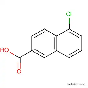 Molecular Structure of 56961-89-8 (5-Chloronaphthalene-2-carboxylic acid)