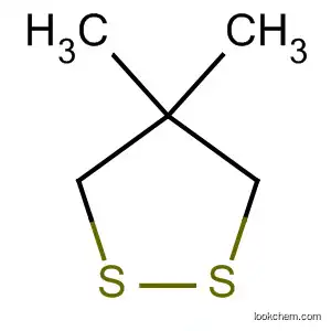 Molecular Structure of 58375-01-2 (1,2-Dithiolane, 4,4-dimethyl-)