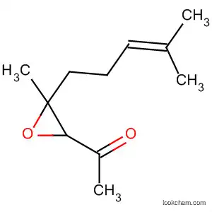 Molecular Structure of 62327-74-6 (Ethanone, 1-[3-methyl-3-(4-methyl-3-pentenyl)oxiranyl]-, cis-)