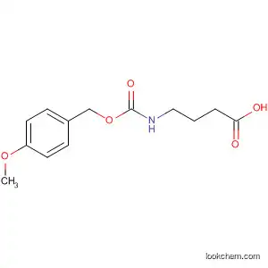 Butanoic acid, 4-[[[(4-methoxyphenyl)methoxy]carbonyl]amino]-