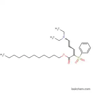 5-디에틸아미노-2-페닐술포닐-2,4-펜타디에노산 도데실 에스테르