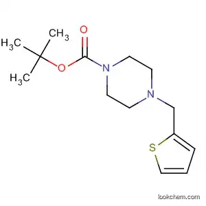 Molecular Structure of 77278-68-3 (1-Piperazinecarboxylic acid, 4-(2-thienylmethyl)-, 1,1-dimethylethyl
ester)