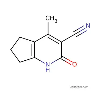 Molecular Structure of 77821-79-5 (1H-Cyclopenta[b]pyridine-3-carbonitrile,
2,5,6,7-tetrahydro-4-methyl-2-oxo-)