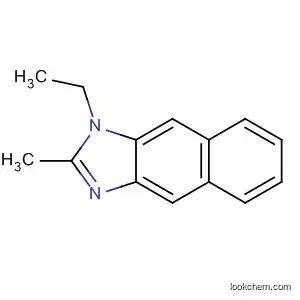 Molecular Structure of 80079-34-1 (1H-Naphth[2,3-d]imidazole, 1-ethyl-2-methyl-)