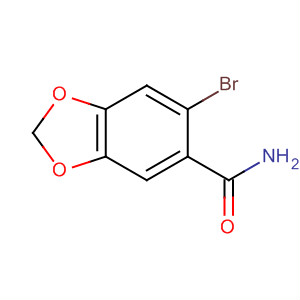6-bromo-1,3-benzodioxole-5-carboxamide