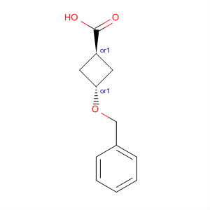 Cyclobutanecarboxylic acid, 3-(phenylmethoxy)-, trans-