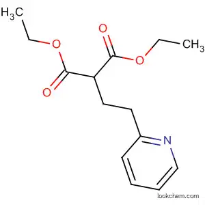 Molecular Structure of 84199-92-8 (diethyl 2-(2-(pyridin-2-yl)ethyl)malonate)
