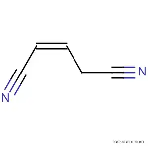 Molecular Structure of 91028-12-5 (2-Pentenedinitrile, (Z)-)