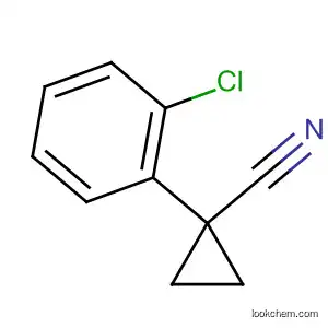 Molecular Structure of 122143-18-4 (1-(2-CHLORO-PHENYL)-CYCLOPROPANECARBONITRILE)