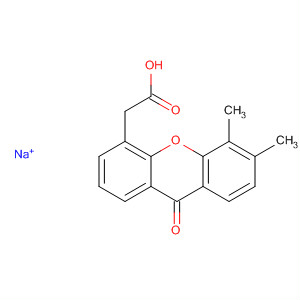 9H-Xanthene-4-acetic acid, 5,6-dimethyl-9-oxo-, sodium salt