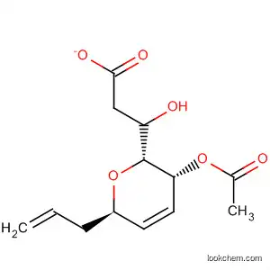 2H-Pyran-2-methanol, 3-(acetyloxy)-3,6-dihydro-6-(2-propenyl)-,
acetate, (2R,3R,6R)-