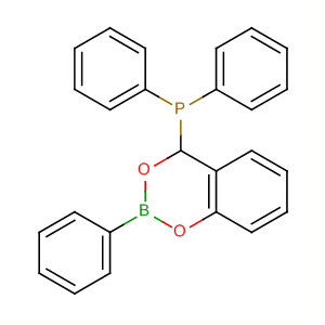 Molecular Structure of 141521-49-5 (Phosphine, diphenyl(2-phenyl-4H-1,3,2-benzodioxaborin-4-yl)-)