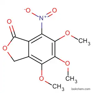 Molecular Structure of 960-52-1 (1(3H)-Isobenzofuranone, 4,5,6-trimethoxy-7-nitro-)