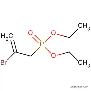 Molecular Structure of 1475-92-9 (Phosphonic acid, (2-bromo-2-propenyl)-, diethyl ester)