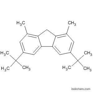 Molecular Structure of 147644-47-1 (9H-Fluorene, 3,6-bis(1,1-dimethylethyl)-1,8-dimethyl-)
