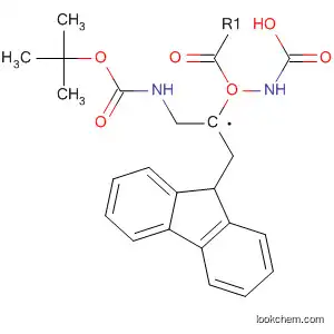 Molecular Structure of 166410-28-2 (Carbamic acid, [2-[[(1,1-dimethylethoxy)carbonyl]amino]ethyl]-,
9H-fluoren-9-ylmethyl ester)