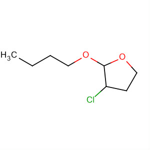 2-Butoxy-3-chlorotetrahydrofuran