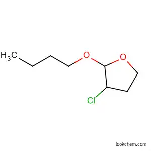 Molecular Structure of 20001-29-0 (2-Butoxy-3-chlorotetrahydrofuran)