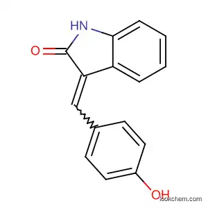 3-[(4-hydroxyphenyl)methylidene]-1H-indol-2-one