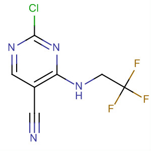 2-Chloro-4-[(2,2,2-trifluoroethyl)-amino]pyrimidine-5-carbonitrile