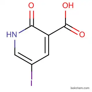 Molecular Structure of 390360-97-1 (2-hydroxy-5-iodonicotinic acid)