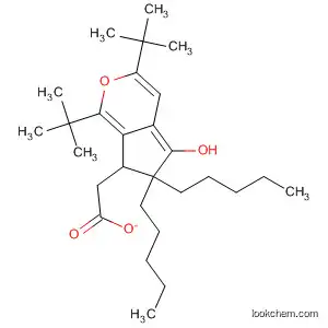 5-Benzofuranol, 4,6-bis(1,1-dimethylethyl)-2,3-dihydro-2,2-dipentyl-,
acetate