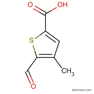 Molecular Structure of 391936-74-6 (2-Thiophenecarboxylic acid, 5-formyl-4-methyl-)
