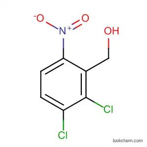 Molecular Structure of 393078-37-0 ((2,3-Dichloro-6-Nitrophenyl)Methanol)