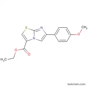 Molecular Structure of 393107-91-0 (6-(4-METHOXYPHENYL)IMIDAZO[2,1-B]THIAZOLE-3-CARBOXYLIC ACID ETHYL ESTER)