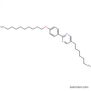 Molecular Structure of 57202-41-2 (2-[4-(Decyloxy)-phenyl]-5-heptylpyrimidine)