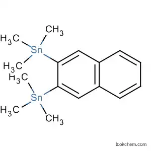 Molecular Structure of 65197-01-5 (1,8-Bis(trimethylstannyl)naphthalene)