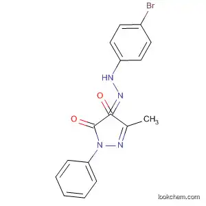 Molecular Structure of 70220-83-6 ((4E)-4-[2-(4-bromophenyl)hydrazinylidene]-5-methyl-2-phenyl-2,4-dihydro-3H-pyrazol-3-one)