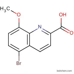 2-Quinolinecarboxylic acid, 5-bromo-8-methoxy-