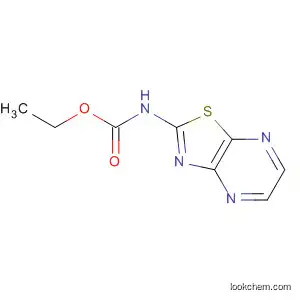 Molecular Structure of 112342-69-5 (Carbamic acid, thiazolo[4,5-b]pyrazin-2-yl-, ethyl ester)