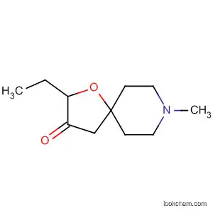 1-Oxa-8-azaspiro[4.5]decan-3-one, 2-ethyl-8-methyl-