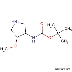Molecular Structure of 128739-92-4 (trans-3-(boc-amino)-4-methoxypyrrolidine)