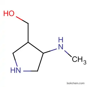 3-피롤리딘메탄올,4-(메틸아미노)-(9CI)