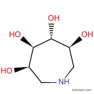 1H-Azepine-3,4,5,6-tetrol, hexahydro-, (3R,4R,5R,6S)-